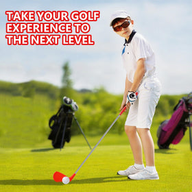 Sel Natural safe outdoor golf play featuring lightweight, non-slip grip and sturdy head.