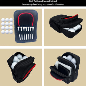 Seleasy ball carrier bag holds 20–25 balls for easy on-course access