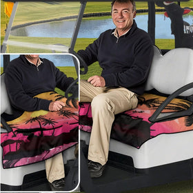 Sellikakes pink steering wheel cover protects and refreshes grip.