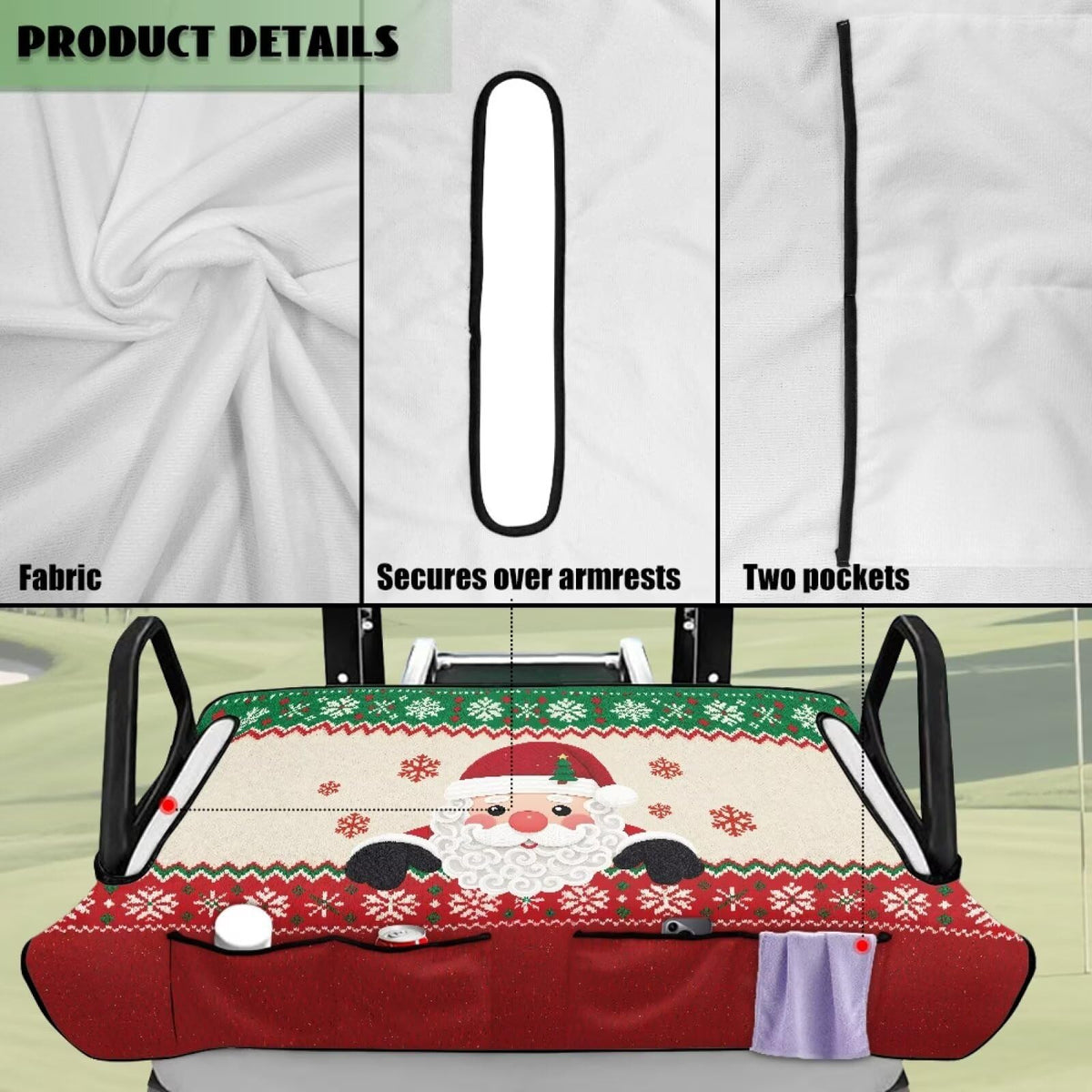 Semiouray elastic-edge quick install for a secure, tool-free fit.