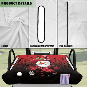 Semiouray Quick-install seat cover fits two-seat carts without tools.