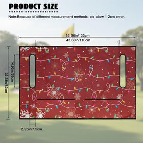 Semiouray seat cover 52x32in fits two-seater golf carts.