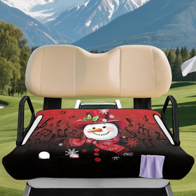 Semiouray Xmas gradient seat cover featuring seasonal design and UV resistance.