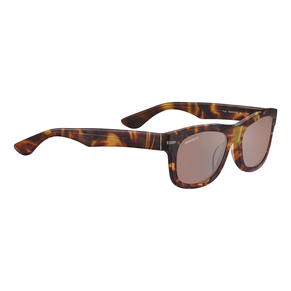 Serengeti FOYT shiny Origine transparent layer with polar drivers for glare control outdoors.