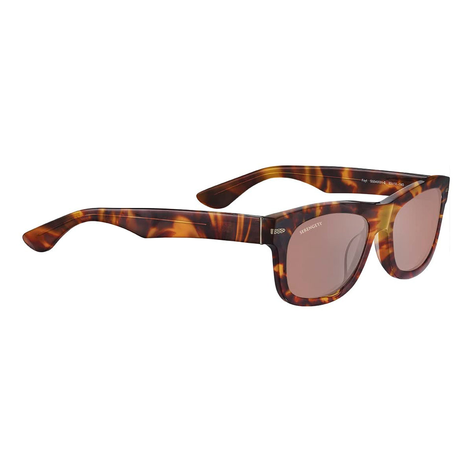 Serengeti FOYT shiny Origine transparent layer with polar drivers for glare control outdoors.