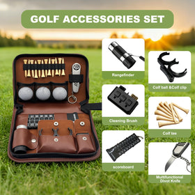 Seticek twelve golf tees for consistent tee-offs on every hole.