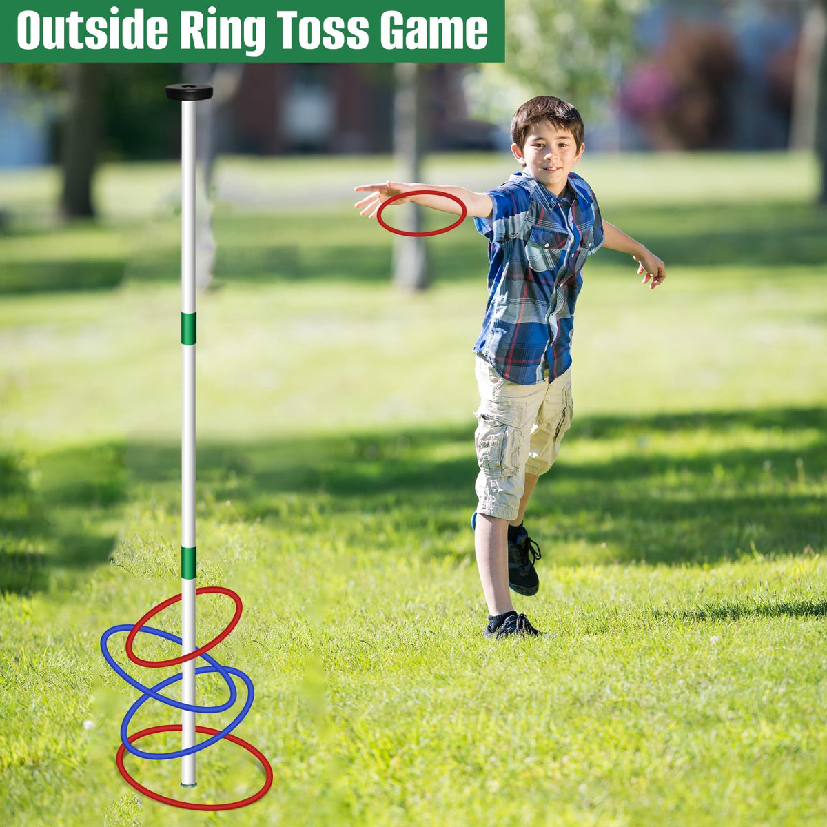 SETOXYX limbo and jump game at outdoor gatherings encouraging flexible movement.