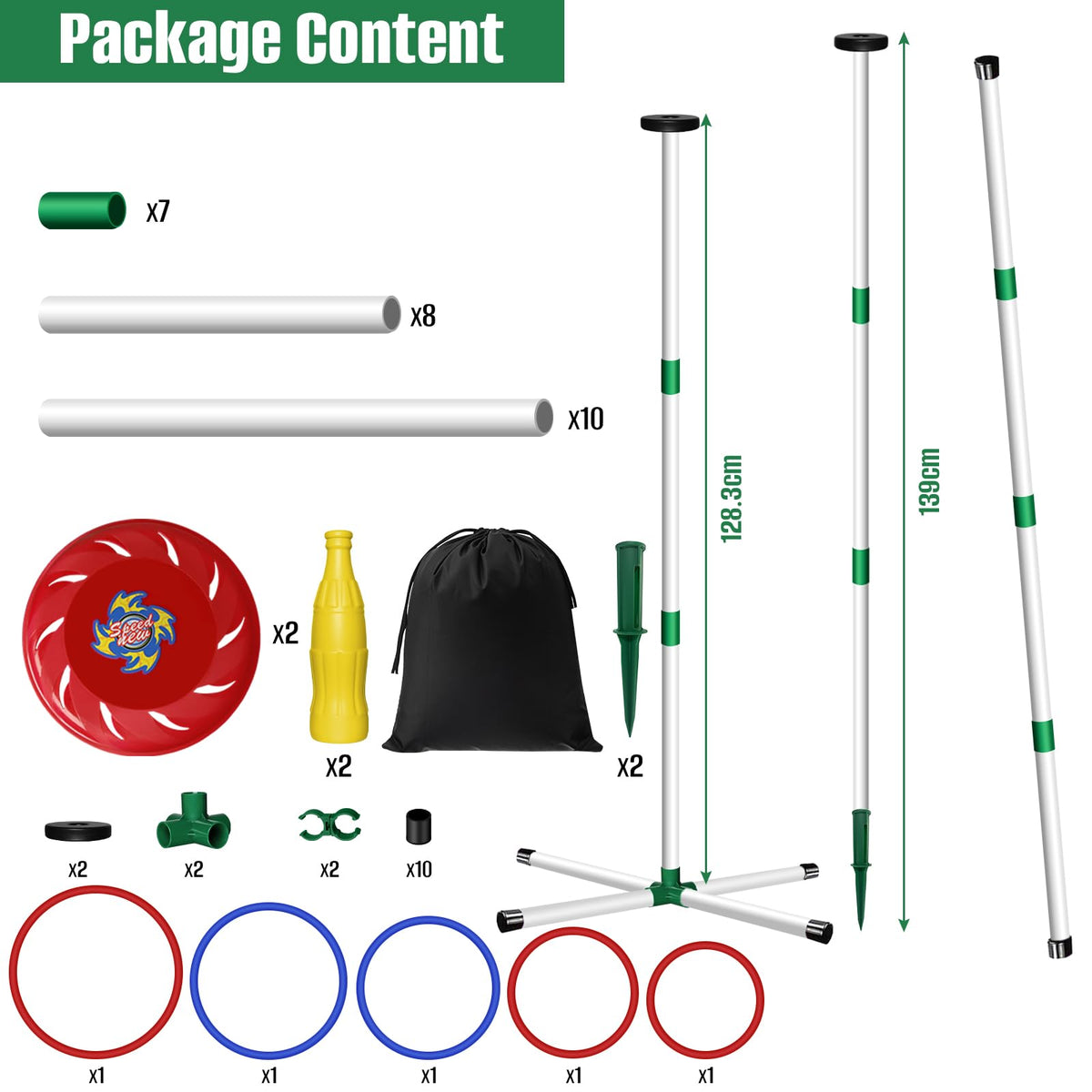 SETOXYX portable outdoor game box for easy transport and storage.