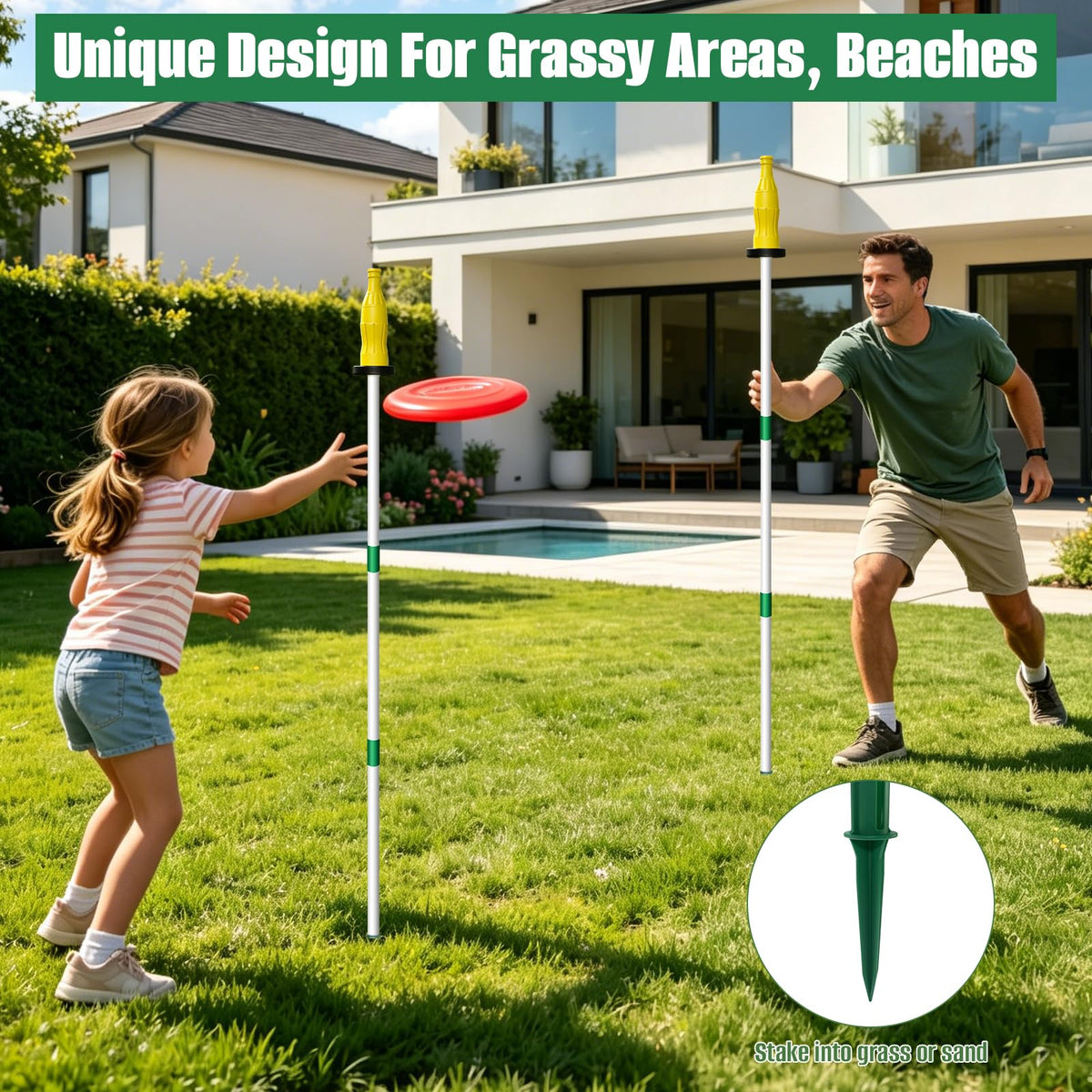 SETOXYX ring toss game set promoting easy target practice and group entertainment.
