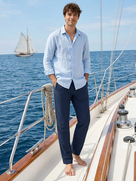 SEVEGO Extra Long Pants back-pocket closeup showing secure storage for essentials.