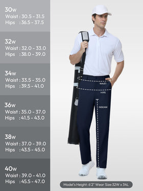 SEVEGO Extra Long Pants stretch fabric detail enabling comfortable movement.