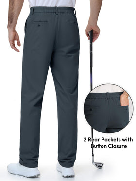 SEVEGO extra tall golf pants pocket detail with deep front pockets