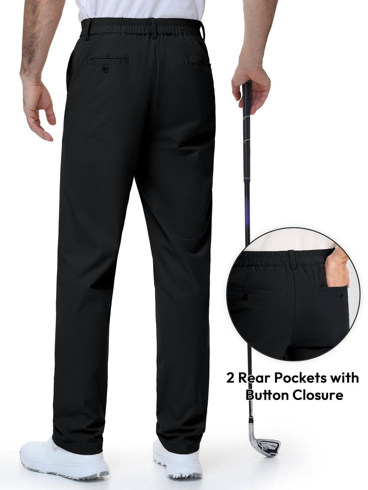 SEVEGO dress pant silhouette with 3D cutting for neat lines