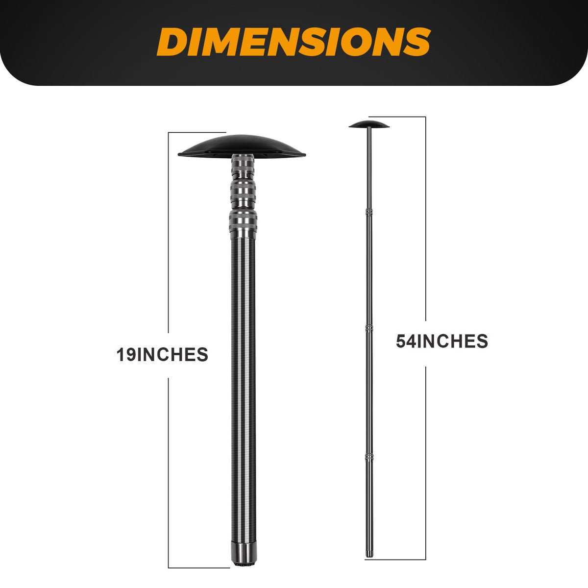 Lightweight carbon fiber shaft reduces weight while absorbing vibrations.