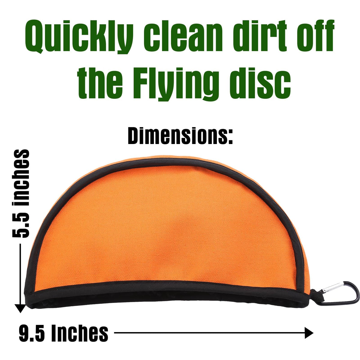 Sewrung orange cleaning tool with durable plastic, designed for frequent use.