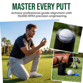 SEYIMTU golf ball spinner portable training aid suitable for home or range.