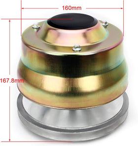 SFriding aluminum drive clutch mounting features light weight construction for better performance.