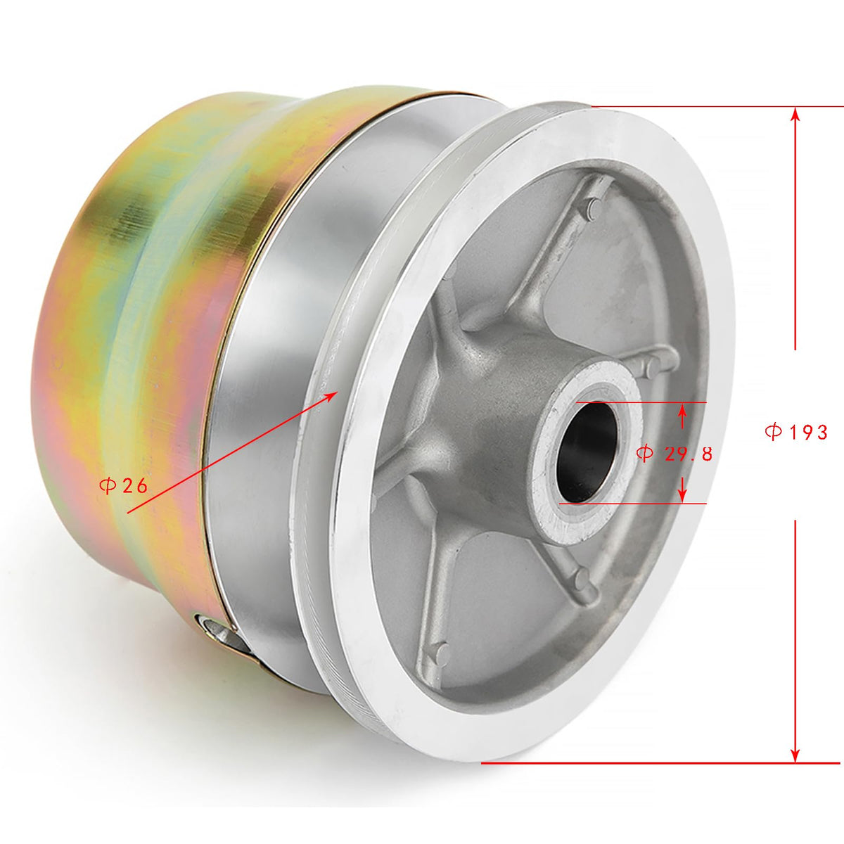 SFriding lightweight drive clutch may boost engine response and reliability.