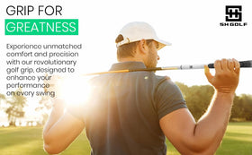 SH Golf SH-88 series grips promote relaxed grip and steady tempo.
