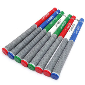 SHABIER 13-pack red golf grips on display shows giftable set for golf enthusiasts