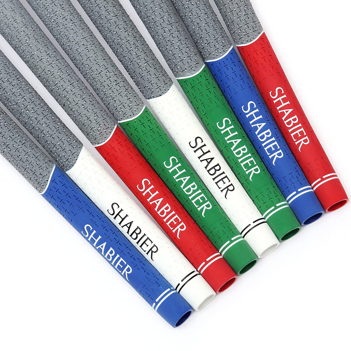SHABIER 13-pack red golf grips soft rubber base focus for enhanced hitting touch