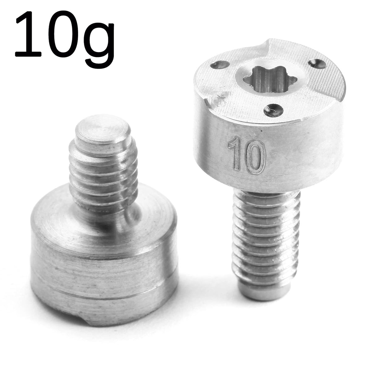 1x18g weight included in package for quick driver weight customization.