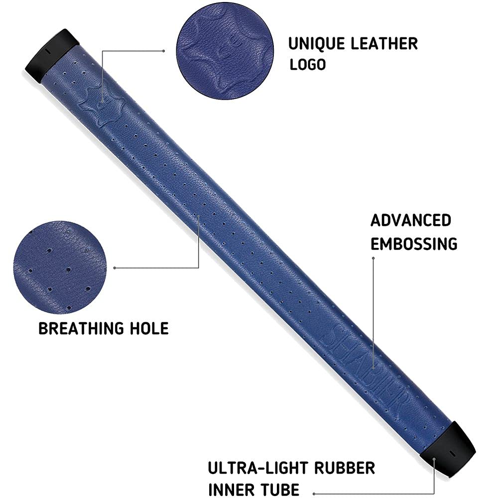 SHABIER blue packaging image showing gift-ready grip.