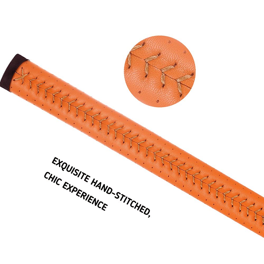 SHABIER premium PU leather and rubber construction offers durable waterproof performance