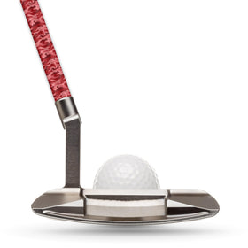 Shaft Skins close-up texture shows durable finish and bold camo red design.