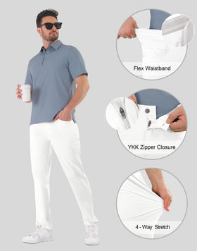 Shallowlulu five-pocket design keeps tees, balls, and cards secure.