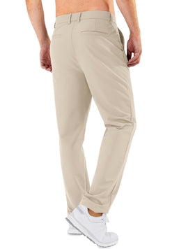 Shallowlulu men's golf pants back pocket design for secure storage.