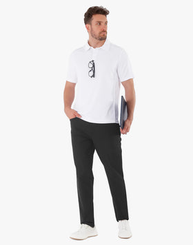 Shallowlulu men's golf pants back pocket detail for secure storage