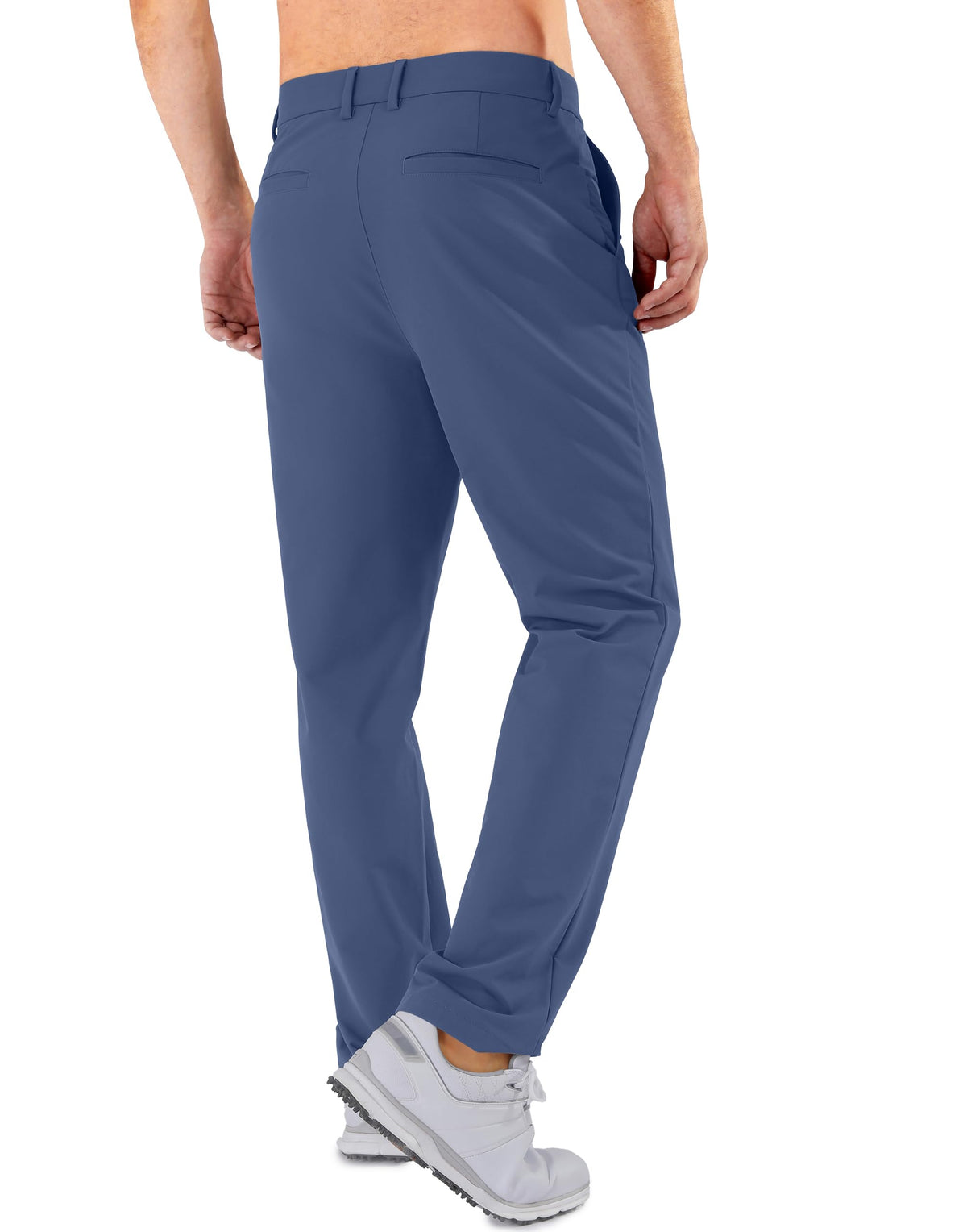 Shallowlulu men's golf pants with six pockets for easy on-course storage.