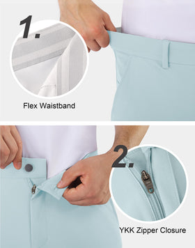 Shallowlulu performance pants offer UPF 50+ sun protection during sunny rounds.