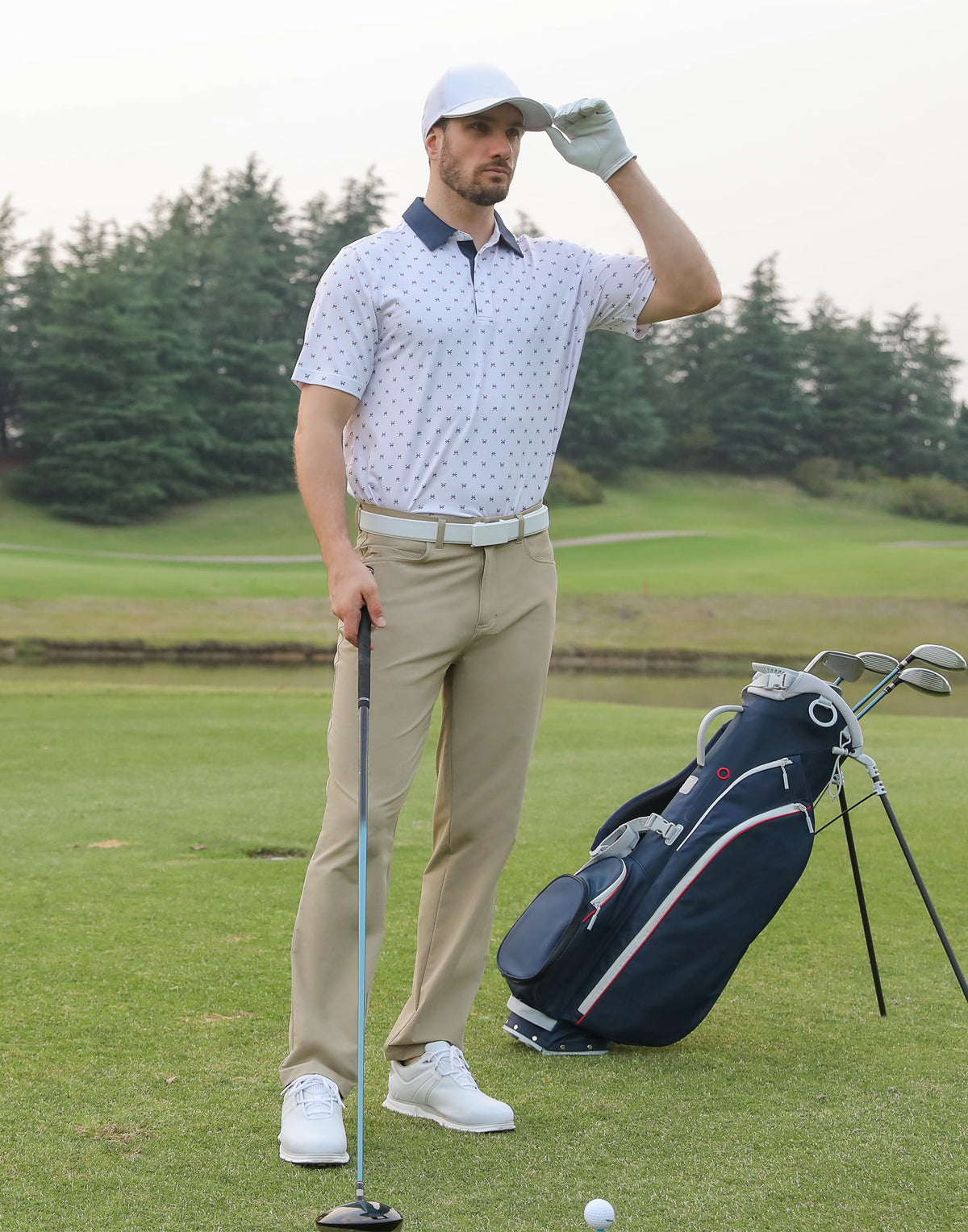 Shallowlulu golf pants with UPF 50+ protection during sunny rounds