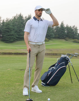 Shallowlulu mens golf pants water-repellent keeps you dry in light rain