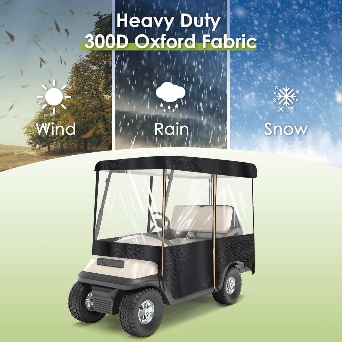 SHANTRA universal-fit enclosure supports Yamaha, Club Car, EZGO and more
