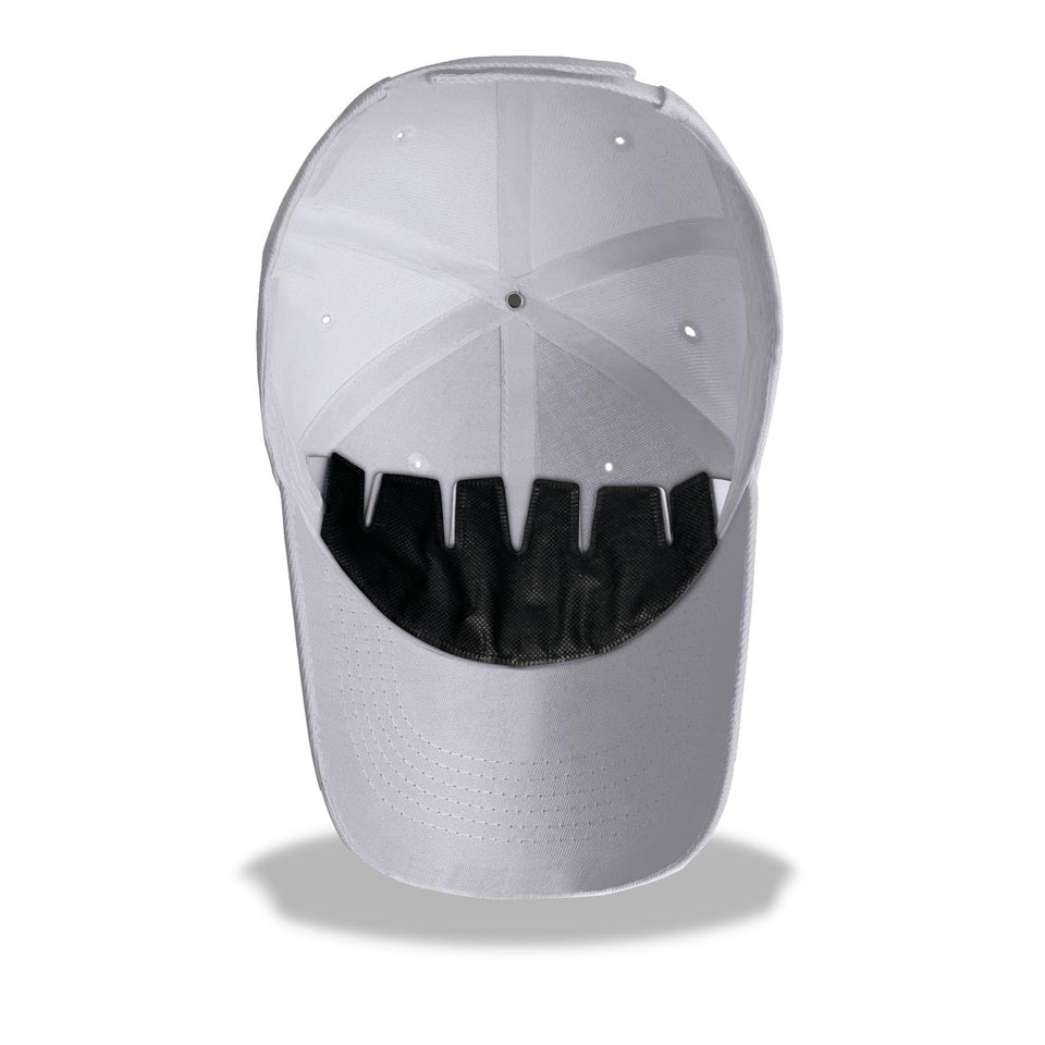 Shape and Swelter Premium 3-Pack Hat Sweat Liners boxed for quick setup.