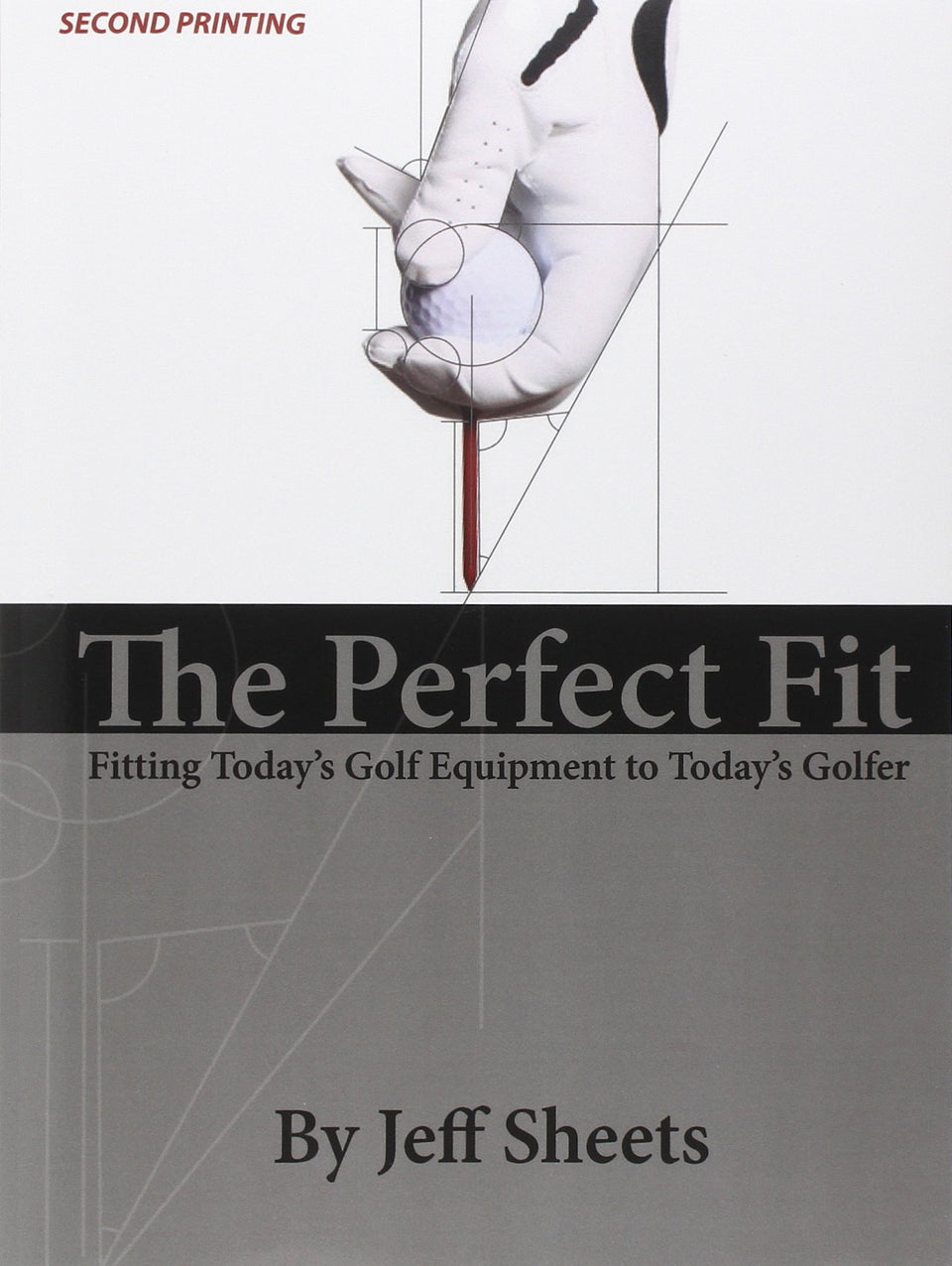 Sheets Publishing The Perfect Fit guide cover illustrating precision golf club fitting concepts