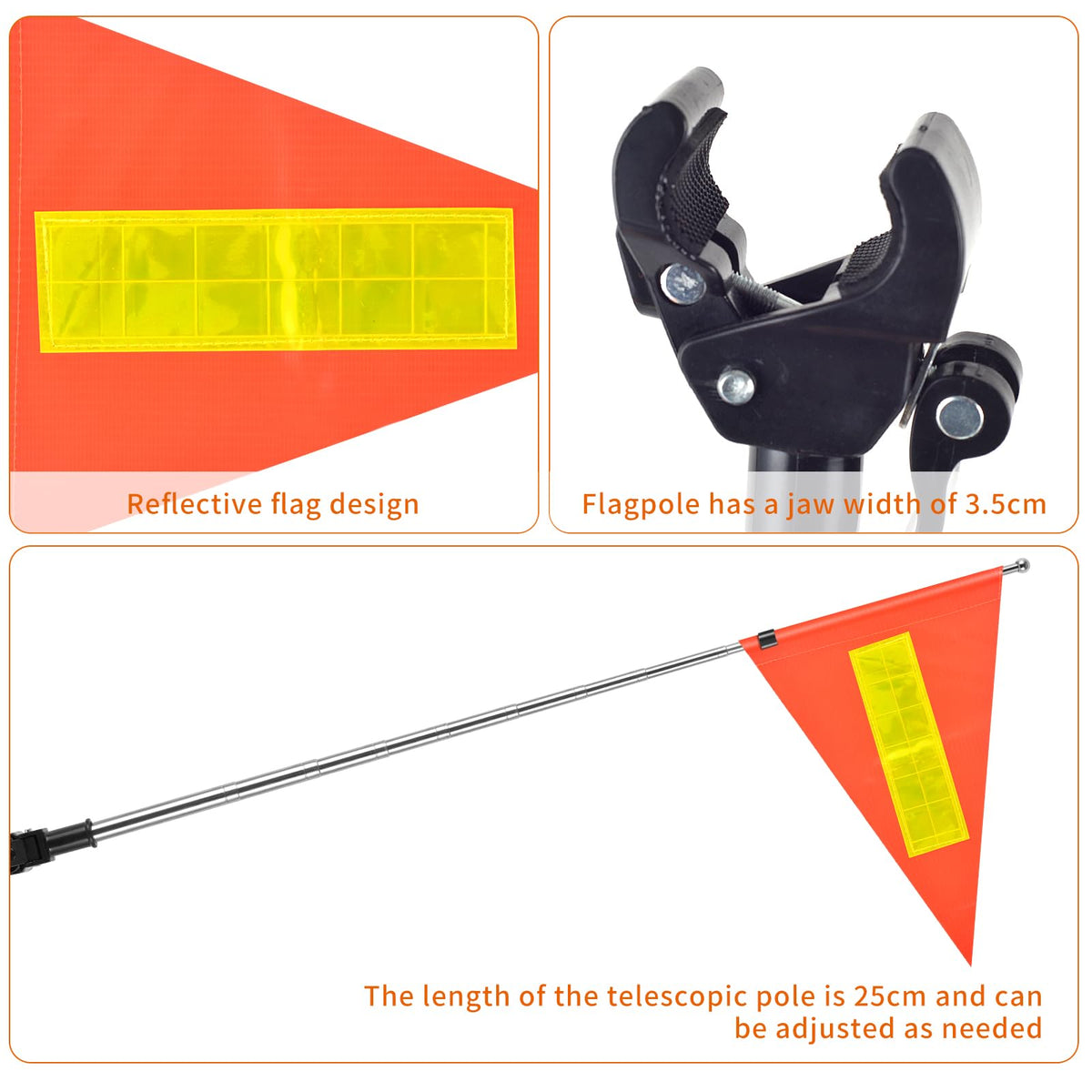 SHIQIKEJIPTY PVC flagpole offers lightweight durable support.