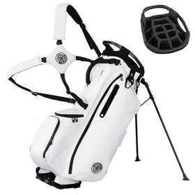 Shopsource 14-way golf stand bag with 14 compartments for quick club access.