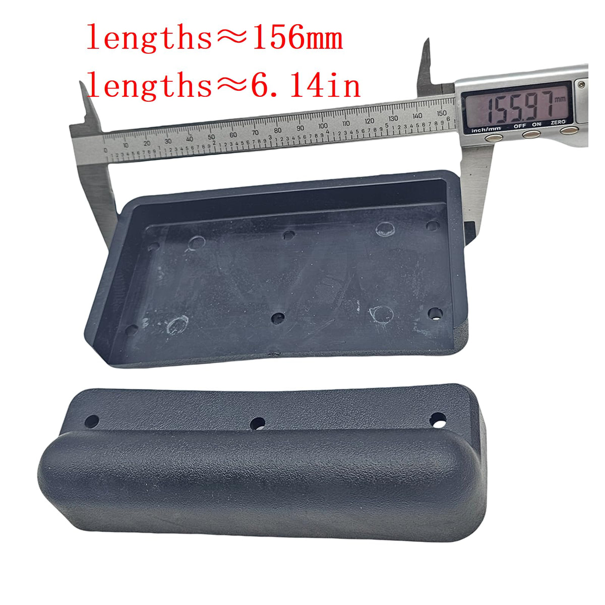Shsiyayh brake pad kit 15826-G1, side view, reliable pedal control for EZGO models.