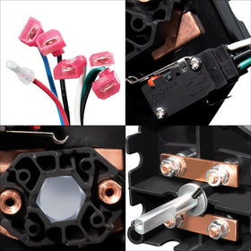 Shu-Ran 48V golf cart switch supports upgraded motors and controllers.