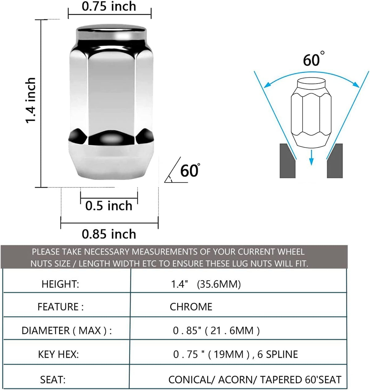 Smooth Shu-Ran lug nut surfaces prevent snags and improve wheel aesthetics