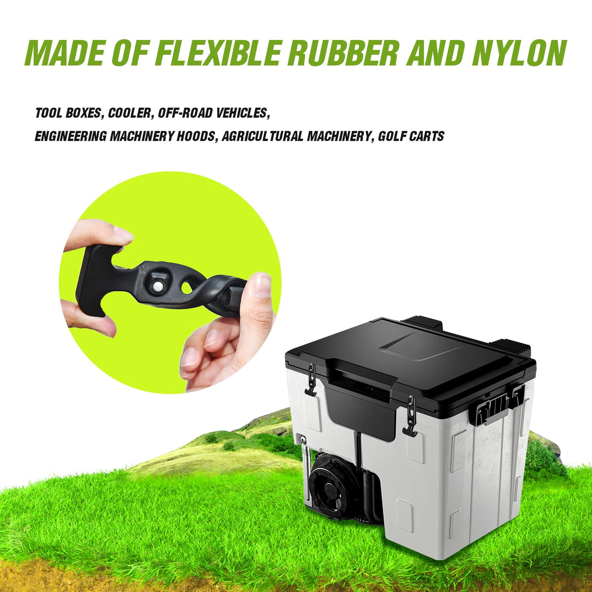 Shu-Ran cooler latches installation demonstrates quick screw-in setup for easy mounting