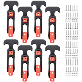 Shu-Ran cooler latches in orange for secure outdoor use