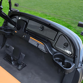 Shu-Ran dashboard for 2008.5-Up Precedent with carbon fiber finish enhances interior styling.