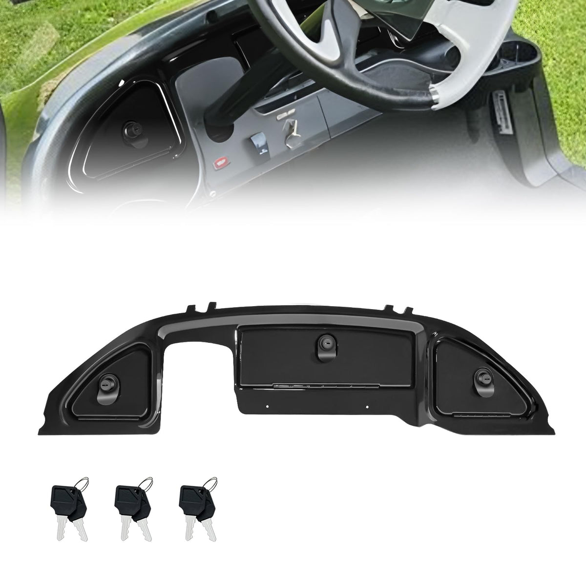 Shu-Ran dashboard kit includes three keys for locking access