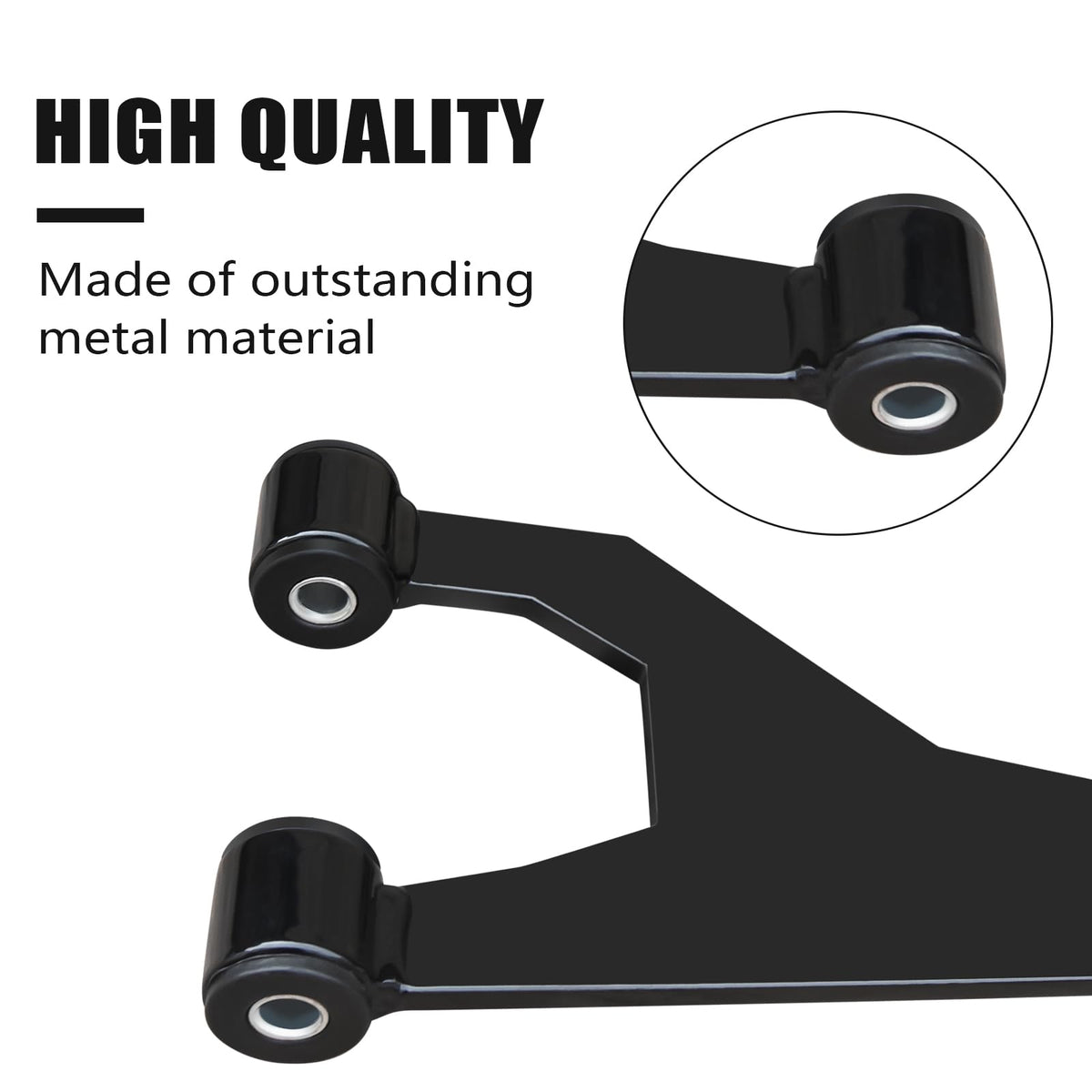 Shu-Ran Delta A-Plate sub assembly on passenger side ensures balanced ride.