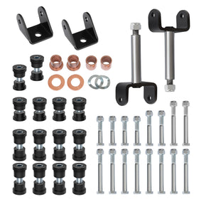 Shu-Ran Deluxe front end repair kit components for Club Car DS improve fit and steering response.